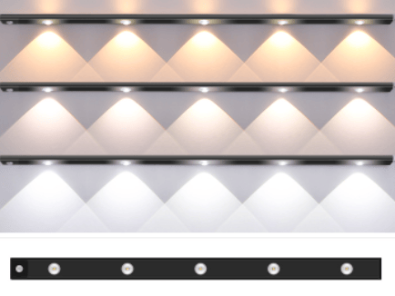 💡 Bewegungsmelder LED-Schrankleuchte - Automatisch & Wiederaufladbar, Einfache Montage ✨😊 Praktische Beleuchtung ohne Kabel für jeden Schrank.
