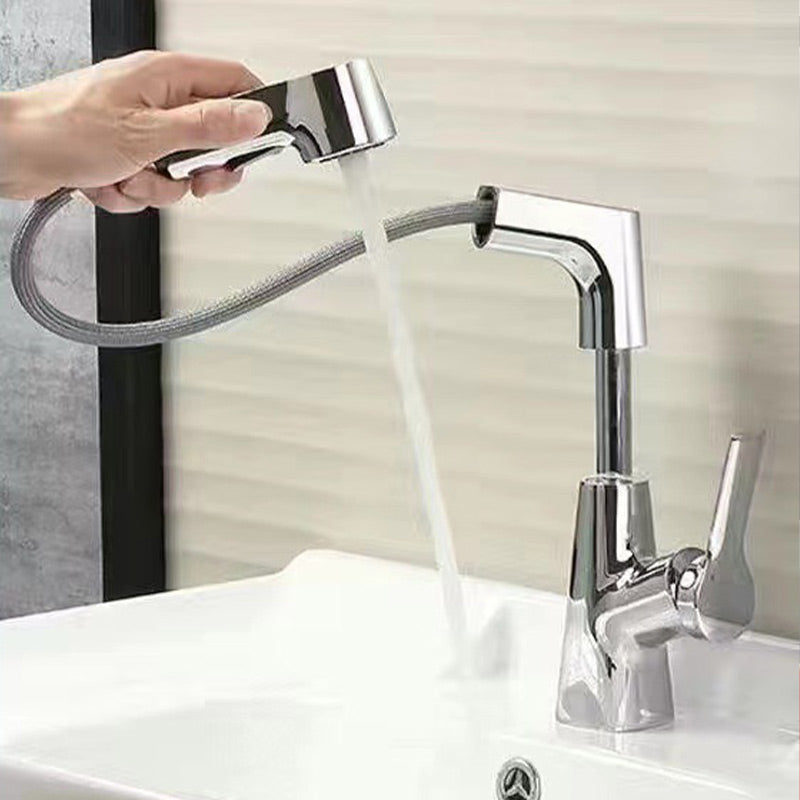 🔥Solange der Vorrat reicht 50 % Rabatt!🎉1-Loch-Badewasserhahn mit herausziehbarer Brause