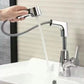 🔥Solange der Vorrat reicht 50 % Rabatt!🎉1-Loch-Badewasserhahn mit herausziehbarer Brause