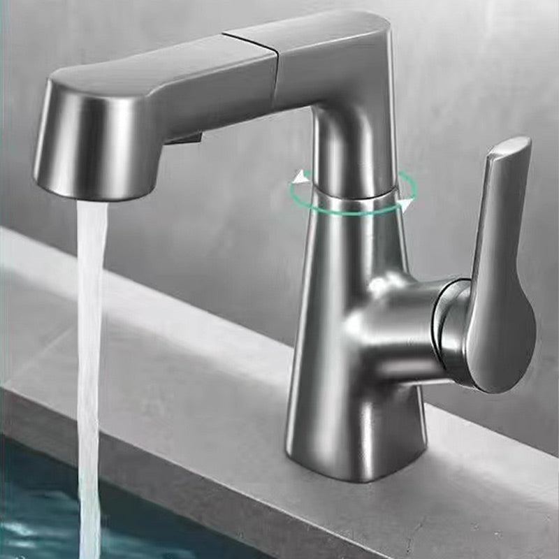 🔥Solange der Vorrat reicht 50 % Rabatt!🎉1-Loch-Badewasserhahn mit herausziehbarer Brause