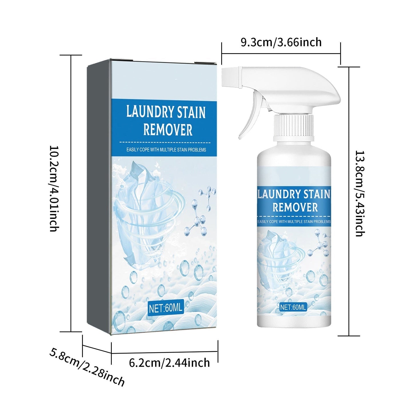 🧼Kraftvolles Wäsche-Fleckenentferner-Spray✨