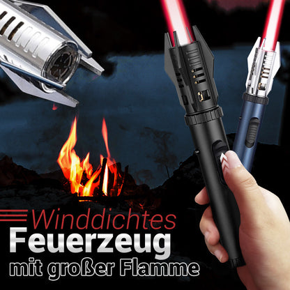 Multifunktionales, großes, winddichtes Schweißbrenner-Feuerzeug