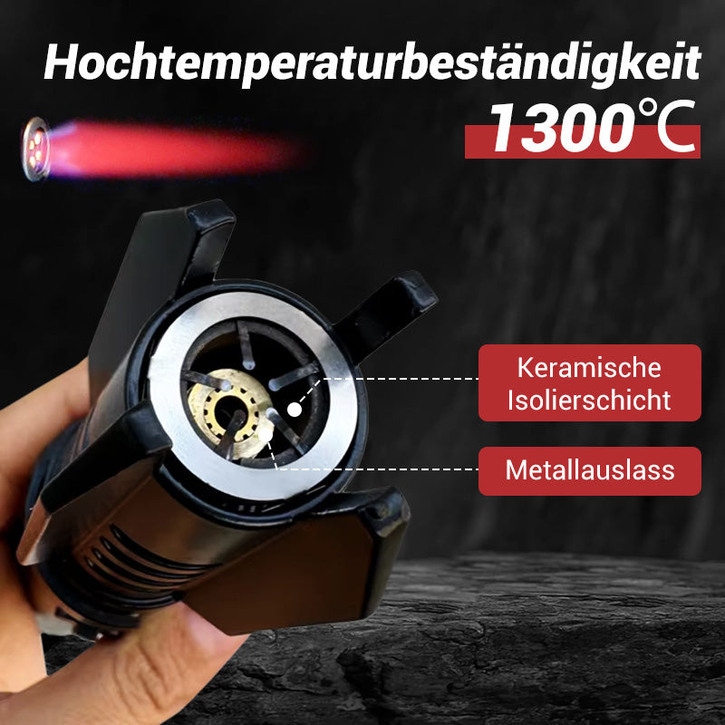 Multifunktionales, großes, winddichtes Schweißbrenner-Feuerzeug