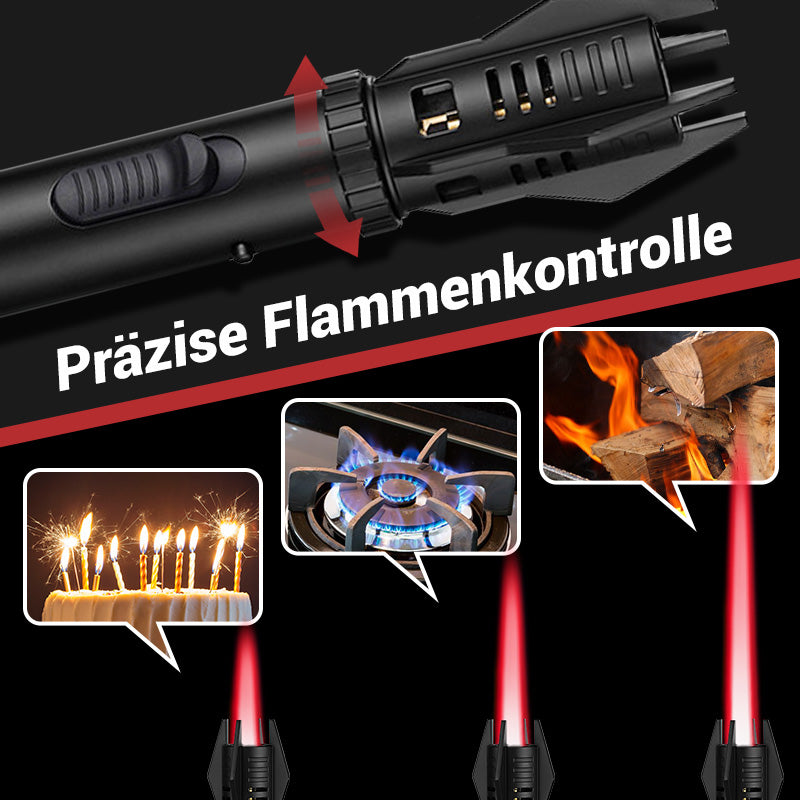 Multifunktionales, großes, winddichtes Schweißbrenner-Feuerzeug