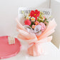 🎉 Handgefertigter, zarter Häkelblumenstrauß – naturgetreues Design, langlebig und perfekt als Wohnaccessoire/Geschenk 💞✨