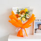 🎉 Handgefertigter, zarter Häkelblumenstrauß – naturgetreues Design, langlebig und perfekt als Wohnaccessoire/Geschenk 💞✨