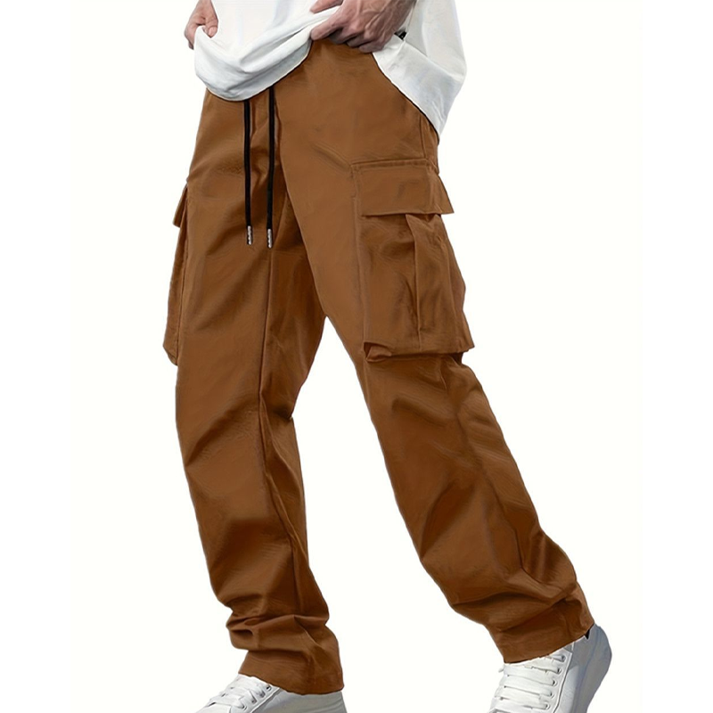 💎 50 % RABATT! 💎 Freizeit-Cargohose für Herren – mehrere Taschen, verstellbare Taille und langlebige Passform mit geradem Bein für den täglichen Gebrauch 🎒👖