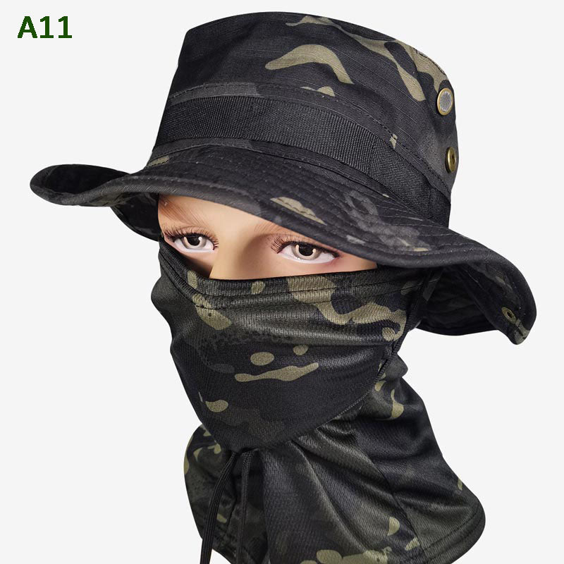 💎 50% RABATT! 💎 2-in-1 Camouflage-Angelhut mit abnehmbarer Maske – UPF 50+ Sonnenschutz, Atmungsaktiv & Insektenschutz 🎣🛡️