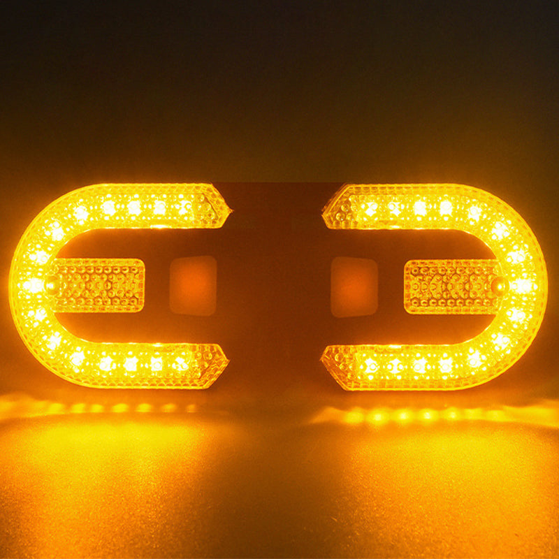 Fahrrad Rücklicht mit Blinker – USB Aufladbar, Kabellose Fernbedienung🚴‍♂️🔴