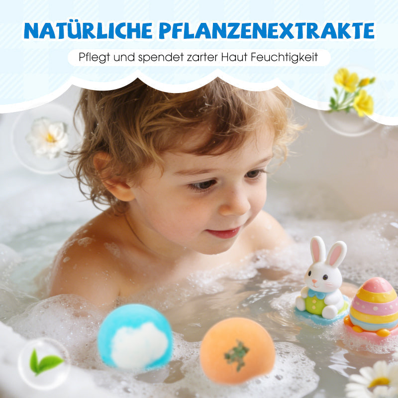 🛁 [Neuheit 2026 – 50 % Rabatt, Geschenkbox mit Badekugeln für Kinder💙] – Jeden Tag eine neue Überraschung unter Wasser! 🐳 🎁