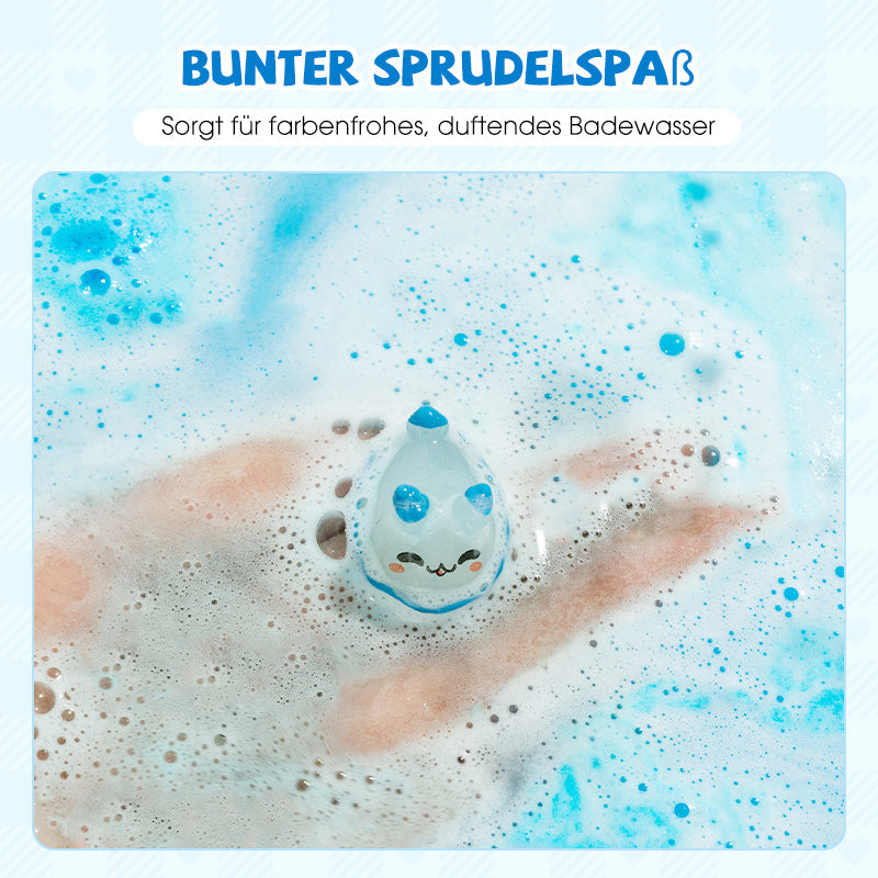 🛁 [Neuheit 2026 – 50 % Rabatt, Geschenkbox mit Badekugeln für Kinder💙] – Jeden Tag eine neue Überraschung unter Wasser! 🐳 🎁