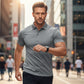 Schnell trocknendes Kurzarm-T-Shirt mit Reverskragen für Herren 💫