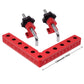 🔧 90° Positionierwinkel & Rechtwinkel-Klemmen Set