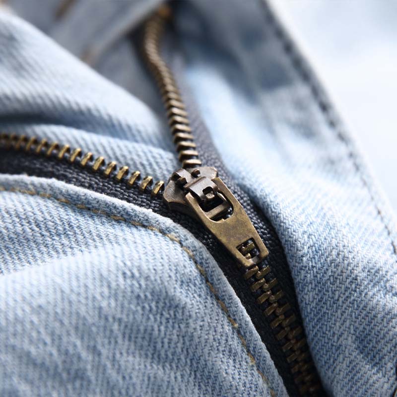 👖 50% RABATT! ✨ Slim Straight Ripped Jeans, Destroyed Look – eine Jeans mit cooler Einstellung, gemütlich und modisch gleichzeitig.🔥