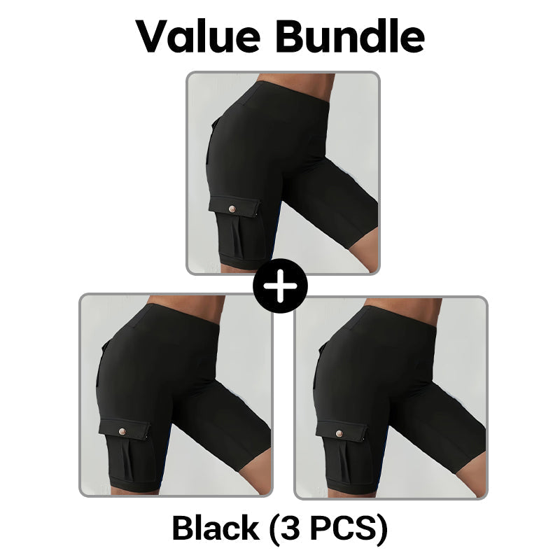 🥳2026 HEISSER SALE🥳💞ÜBER 50.000 VERKAUFT!💥🧘‍♀️🍑 50 % RABATT! High-Waist-Shorts mit Po-Lifting-Effekt – 4-Wege-Stretch, blickdicht. Taschen für Handy & Schlüssel. Sanfte Bauchkontrolle, ganztägiger Tragekomfort. Dein perfekter Trainingspartner. 🩳✨