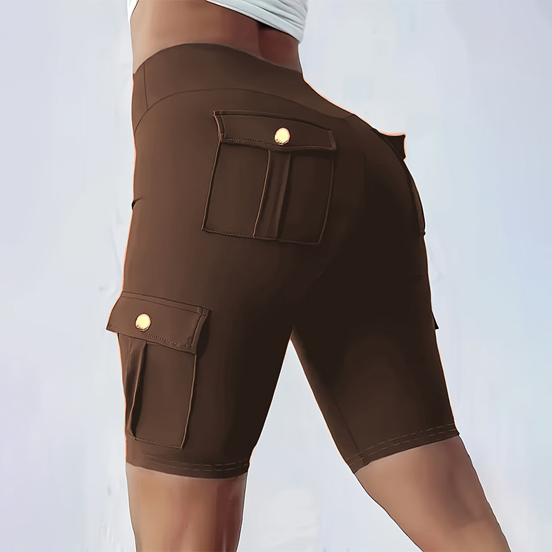🥳2026 HEISSER SALE🥳💞ÜBER 50.000 VERKAUFT!💥🧘‍♀️🍑 50 % RABATT! High-Waist-Shorts mit Po-Lifting-Effekt – 4-Wege-Stretch, blickdicht. Taschen für Handy & Schlüssel. Sanfte Bauchkontrolle, ganztägiger Tragekomfort. Dein perfekter Trainingspartner. 🩳✨
