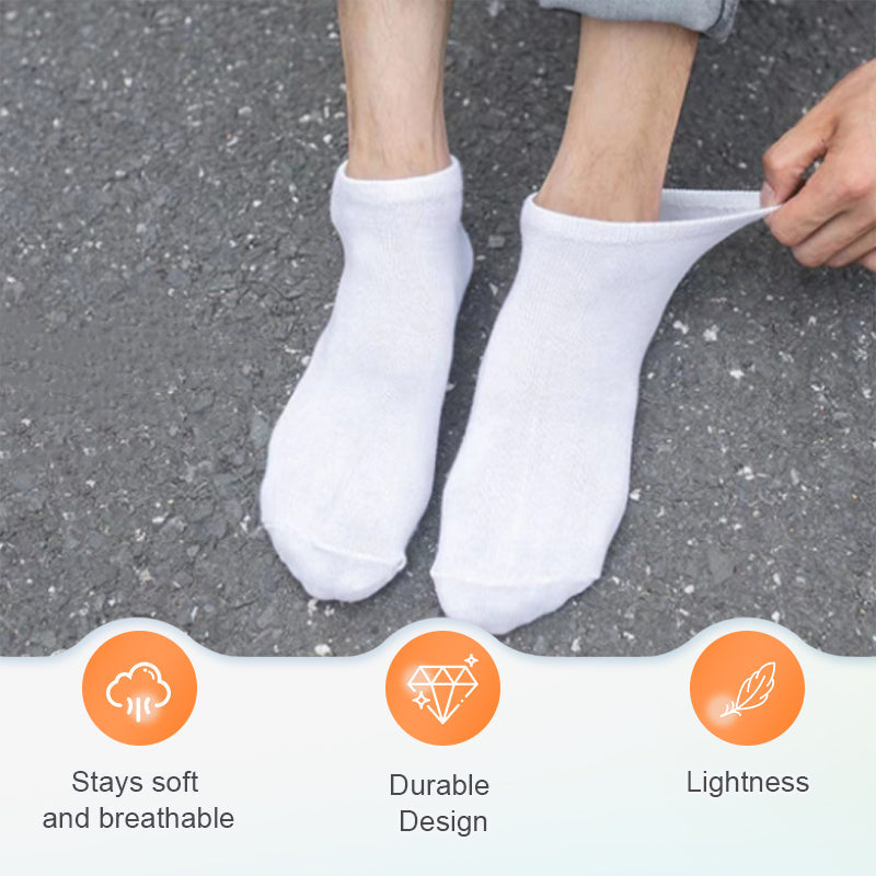 3 Paar Socken in Einheitsgröße - Atmungsaktive Sportsocken aus Baumwollmischung
