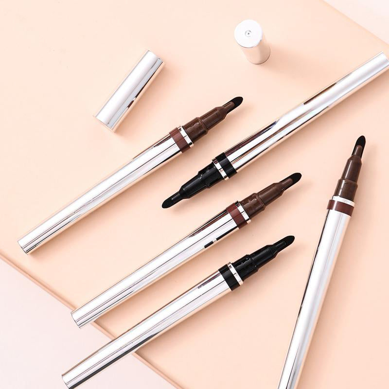 ✍️【Eyeliner mit Schwammspitze】 – Mit nur einem Strich gelingt ein präziser Lidstrich, selbst für Ungeübte! 👁️✨