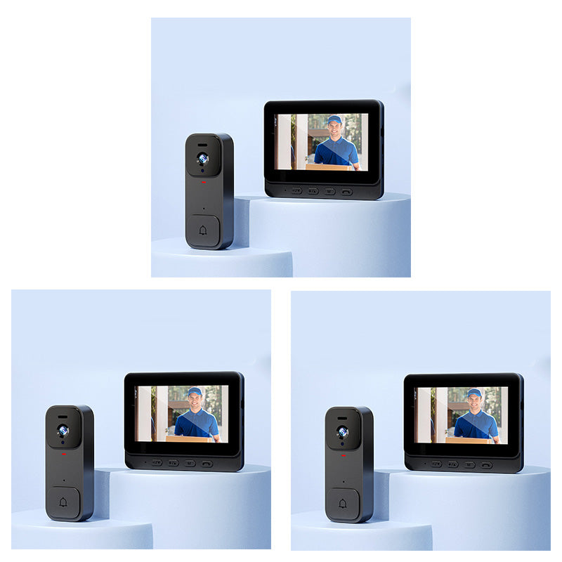 🚪📺 70% RABATT! Intelligente Video-Türklingel mit 4,3-Zoll-Display – WLAN, Nachtsicht & Zwei-Wege-Audio für maximale Sicherheit ✨