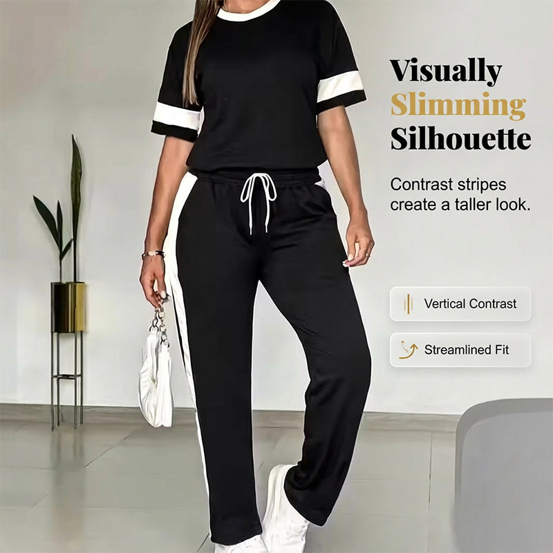 👖 50% RABATT! 🌸 Damen Komfort-Hosen-Set mit Kordelzug – Bequem, elastisch & perfekt für Zuhause und Freizeit 🏠