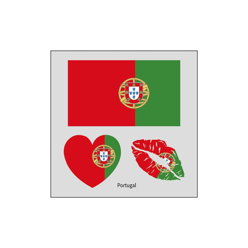 (10 Stück)🏆WM-Angebote 2026⚽🔥Temporäre WM-Flaggen-Tattoos für Sportfans🥳