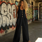 🔥 NUR JETZT: -50% 👖 Bequemer Damen Jumpsuit 💥 weiter Schnitt, leicht & ideal für Alltag & Urlaub ☀️