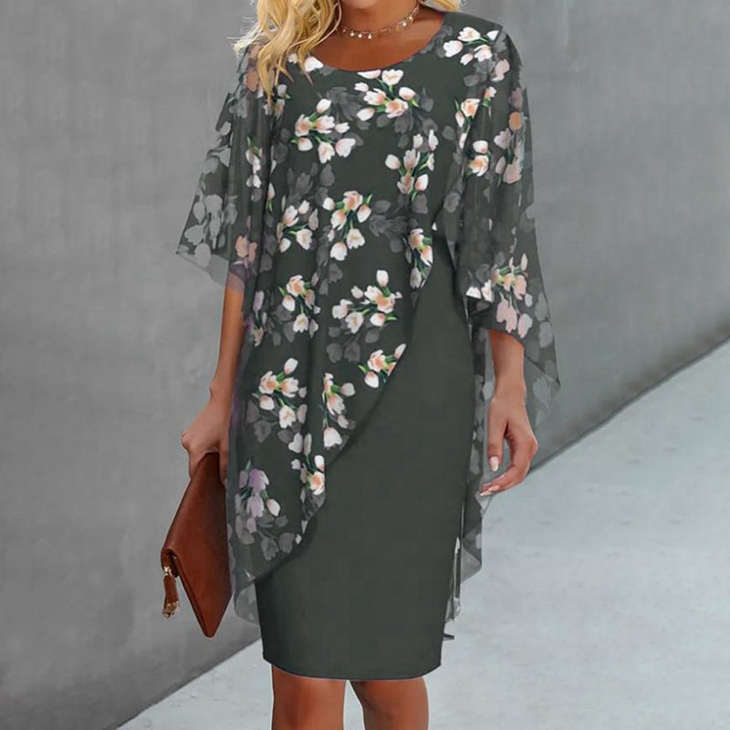 👗 50% RABATT! ✨ Set aus Blumen-Überwurf und Kleid – elegant & feminin – Perfekt für Hochzeitsgäste, Gartenpartys oder frühlingshafte Anlässe 🌸