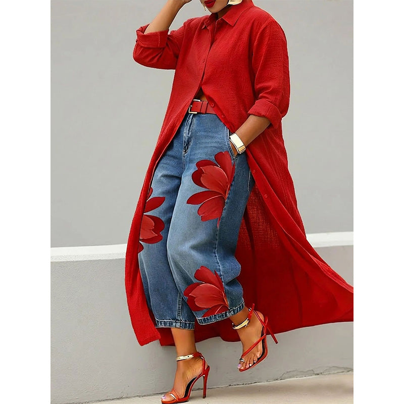 👗✨ 2026 TRENDKLEID 🔥 -55% Damen Maxikleid mit langen Ärmeln 💥 Stilvoll, modern & perfekt für jede Figur + GRATIS Versand