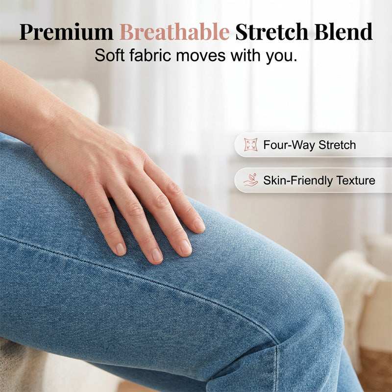 ✨50% RABATT!🌺Capri-Jeans aus Stretch-Denim für Damen