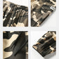 Lässige Camouflage-Hose mit Kordelzug