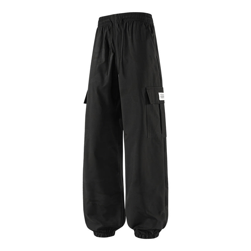 Lässige Camouflage-Hose mit Kordelzug