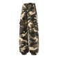 Lässige Camouflage-Hose mit Kordelzug