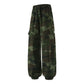 Lässige Camouflage-Hose mit Kordelzug