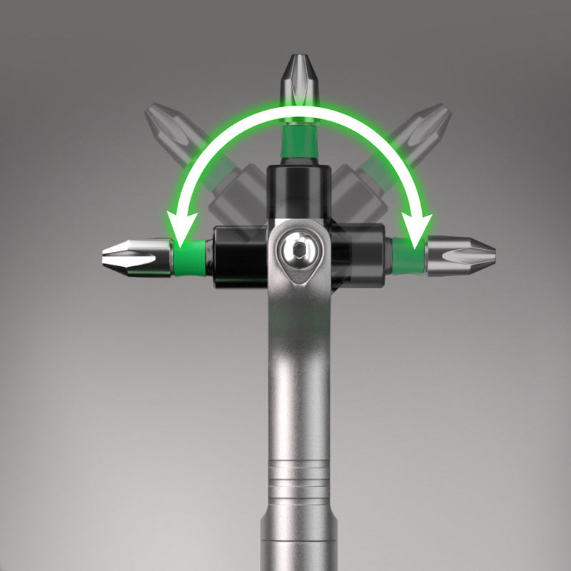 Universeller magnetischer Ratschen-Schraubendreher