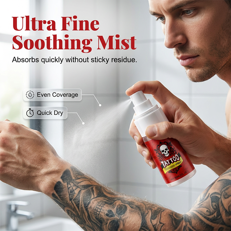 🥳HEISSER SALE 2026🥳💞50.000+ VERKAUFT!👵❤️ 50 % RABATT!  Feuchtigkeitsspendendes Spray zur Nachsorge bei Tattoos