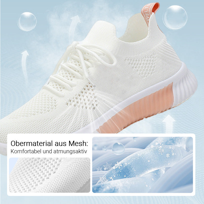 Weicher, orthopädischer, lässiger Damen-Sneaker aus Mesh