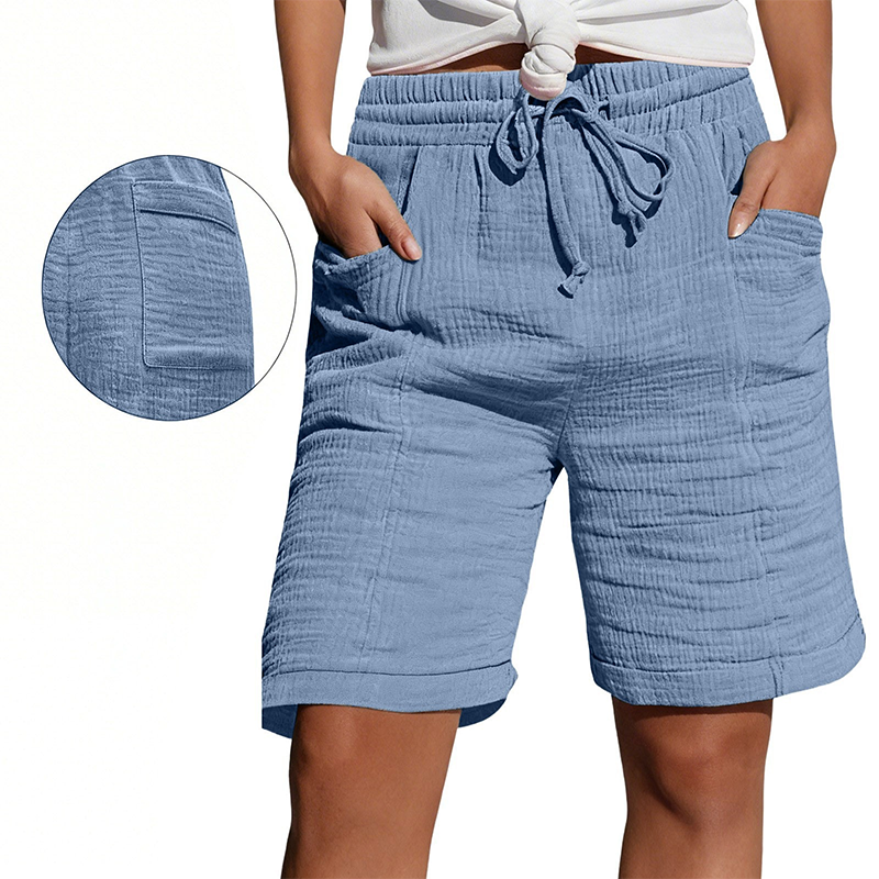✨ Elastische Bund-Shorts für Damen, atmungsaktiv & vielseitig kombinierbar