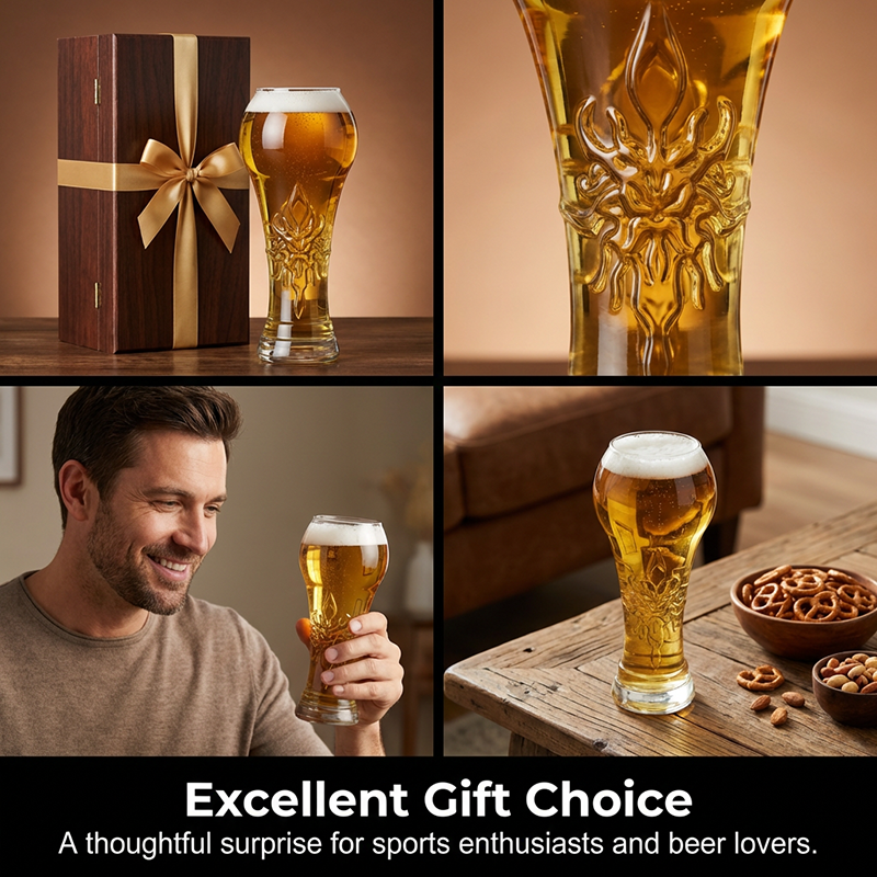 🍺 50% RABATT! 🏆 Trophäen-Bierkrug – Sammlerstück für Fußballfans – Perfekt für Zuhause, Kneipe & Spieltag – Ideal als Geschenk für Fußballbegeisterte – robustes Design mit Liebe zum Detail ⚽