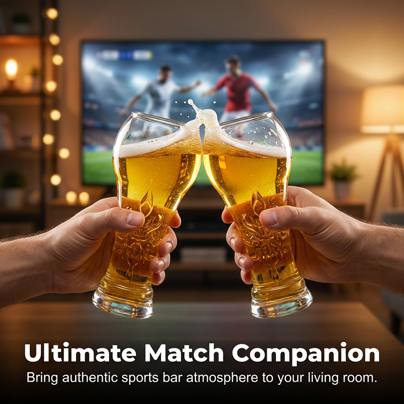 🍺 50% RABATT! 🏆 Trophäen-Bierkrug – Sammlerstück für Fußballfans – Perfekt für Zuhause, Kneipe & Spieltag – Ideal als Geschenk für Fußballbegeisterte – robustes Design mit Liebe zum Detail ⚽
