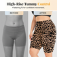 Damen-Yogashorts mit hohem Bund und Taschen