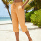 Sommerliche Caprihose mit Karomuster für Damen