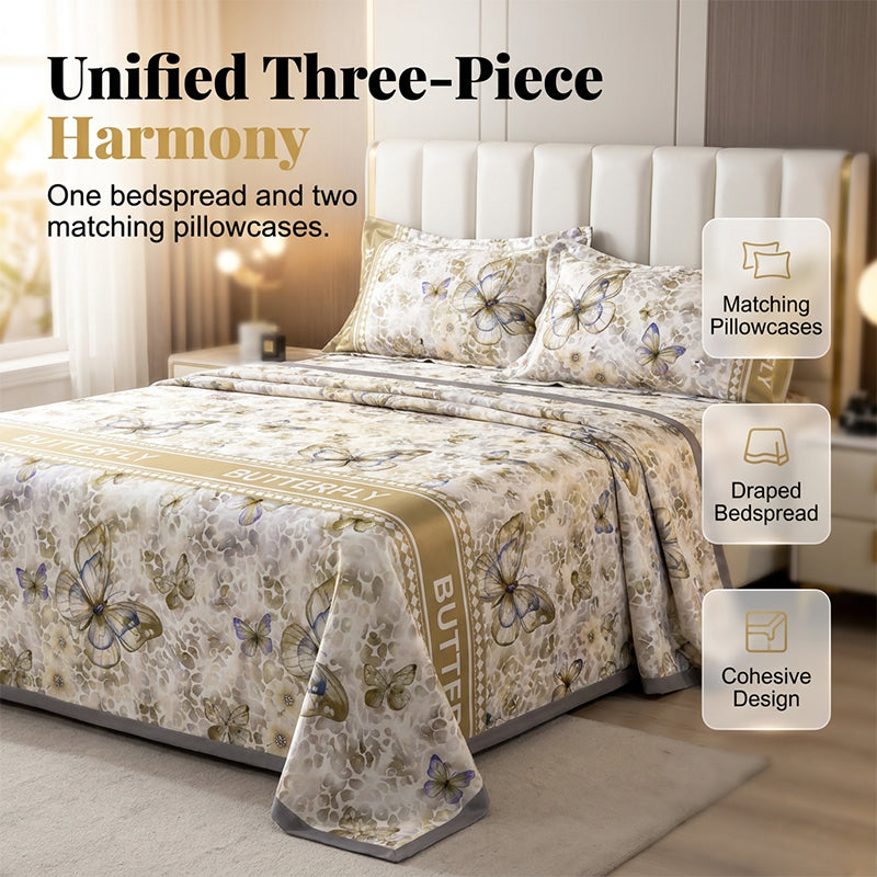 3-Piece Cooling Summer Bed Sheet Set