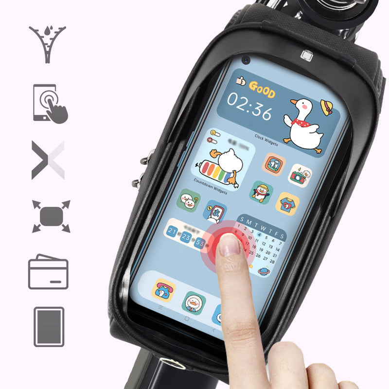 🌍 Bestseller im Netz!📱💦 Das unverzichtbare Accessoire für jeden Radfahrer – wasserdichte Handyhalterung für das Fahrrad