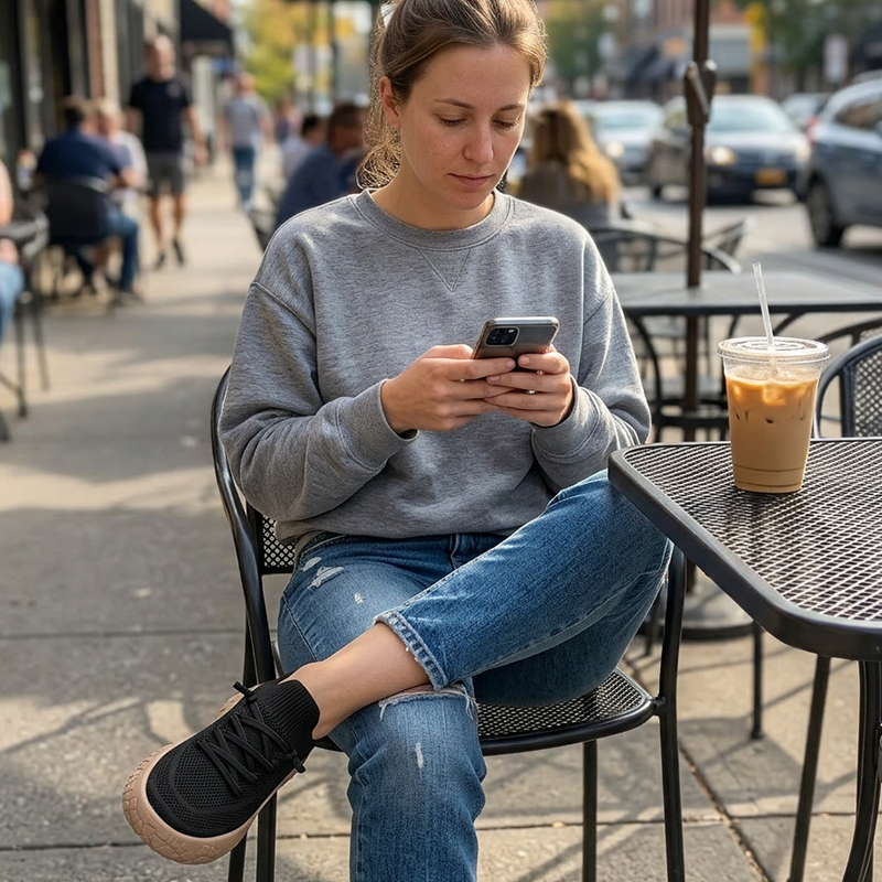 👟 NUR FÜR BEGRENZTE ZEIT: 50 % RABATT! ✨ Mesh-Sneaker für Damen – atmungsaktiv, leicht, zum Hineinschlüpfen, rutschfest 🌬️