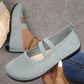 👟 Damen Slip-On Atmungsaktive Flyknit Schuhe – leicht, flexibel & bequem – perfekt für Alltag, Spaziergänge & Reisen
