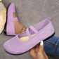 👟 Damen Slip-On Atmungsaktive Flyknit Schuhe – leicht, flexibel & bequem – perfekt für Alltag, Spaziergänge & Reisen