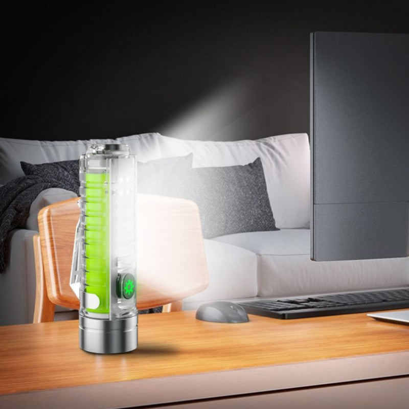 Multifunktionale tragbare Taschenlampe mit hoher Helligkeit