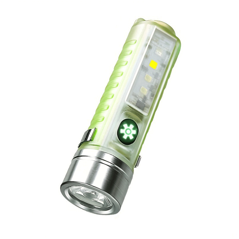 Multifunktionale tragbare Taschenlampe mit hoher Helligkeit