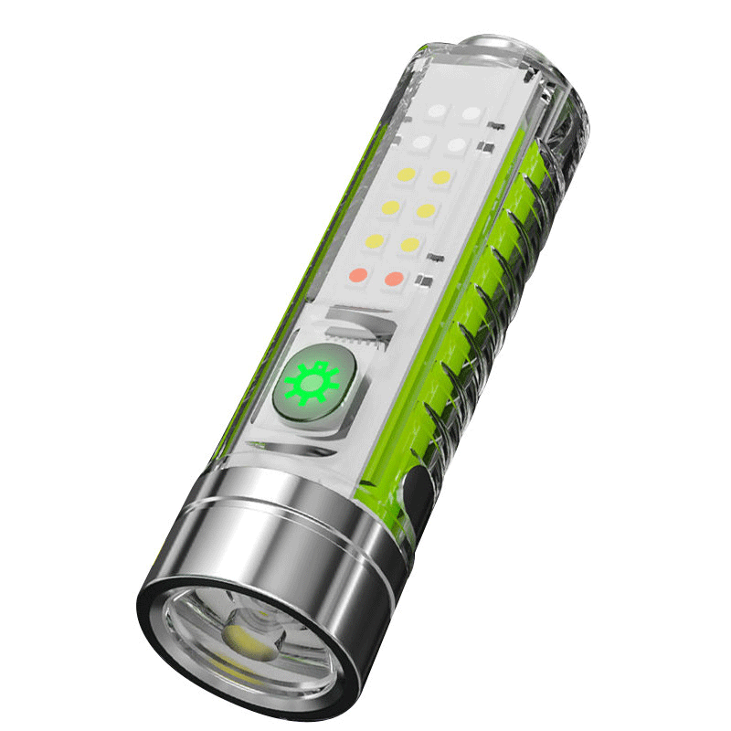 Multifunktionale tragbare Taschenlampe mit hoher Helligkeit