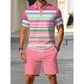 👕 2-teiliges Hemd- & Shorts-Set für Herren – bequem, atmungsaktiv & vielseitig für Sommer, Freizeit & Reisen ☀️🩳